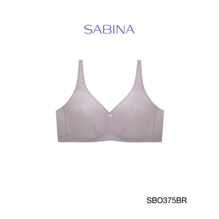 Sabina เสื้อชั้นใน Invisible Wire (ไม่มีโครง) รุ่น Function Bra รหัส SBO375BR สีน้ำตาล