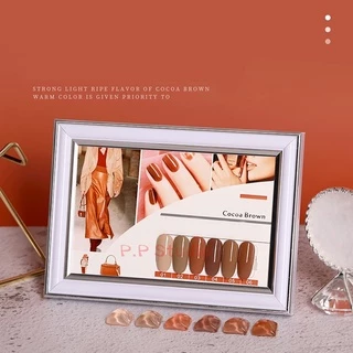 AS สีเจล สีทาเล็บ โทนสีโกโก้ ช็อคโกแลต ขนาด 15ml. รหัส KZ