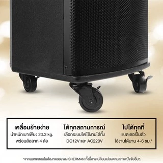 Sherman ชุดลำโพงอเนกประสงค์ รุ่น APS-115 Plus