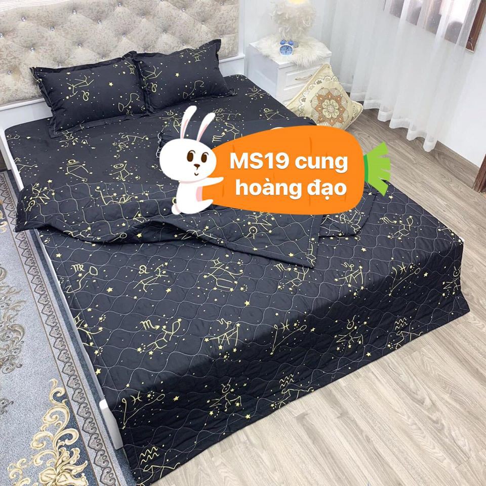 ผ้าปูที่นอน 1m 1m2 1m4 1m5 1m6 1m8 poly cotton-zodiac sign