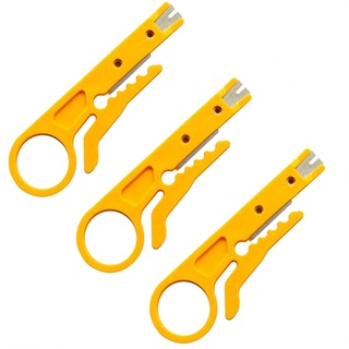 Lucky~3PCS  Multi function Electric Stripping blade Rimper Plier Cable Wire Striper#lucky888