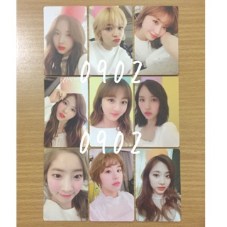 [พร้อมส่ง] TWICE - การ์ด official 1st Once Fan club