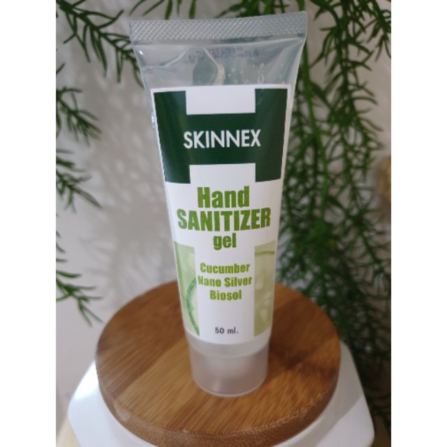 เจลล้างมือ Skinnex 69.-
Hand Sanitizer Gel
Cucumber Nano Silver Biosol 50 ml.