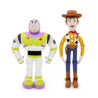 Disney Pixar ลิขสิทธิ์แท้ Toy Story ทอย สตอรี่ ตุ๊กตา รุ่นใหม่ Woody ( วู้ดดี้ ) / Buzz Lightyear #Toystory4