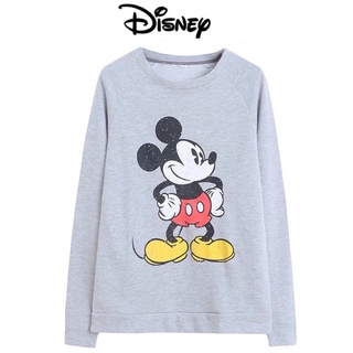 เสื้อสเวตเตอร์แขนยาว ลาย Mickey Mouse  🍂งาน✨Disneyแท้💯% (TS121)