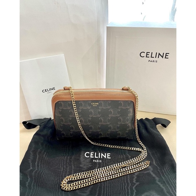 Celine Clutch With Chain