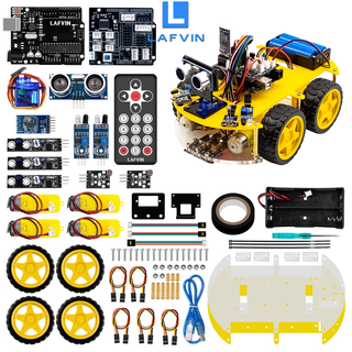 [Ready Stock] LAFVIN Smart Robot Car Kit Set for Arduino UNO R3 with Complete Tutorial