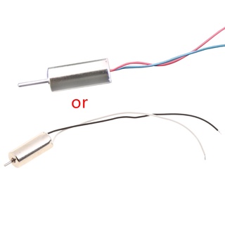 R-r DC 3.7V 45000RPM ไมโคร DIY เฮลิคอปเตอร์ มอเตอร์ความเร็วสูง ไม่มีใบพัด สําหรับ Micro 4 แกน เครื่องบิน คอร์ดคอปเตอร์ Dr