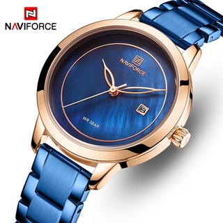 NAVIFORCE Women Watches Top Brand Luxury Watch Quartz Waterproof Womens Wristwatch Ladies Girls Fashion Clock