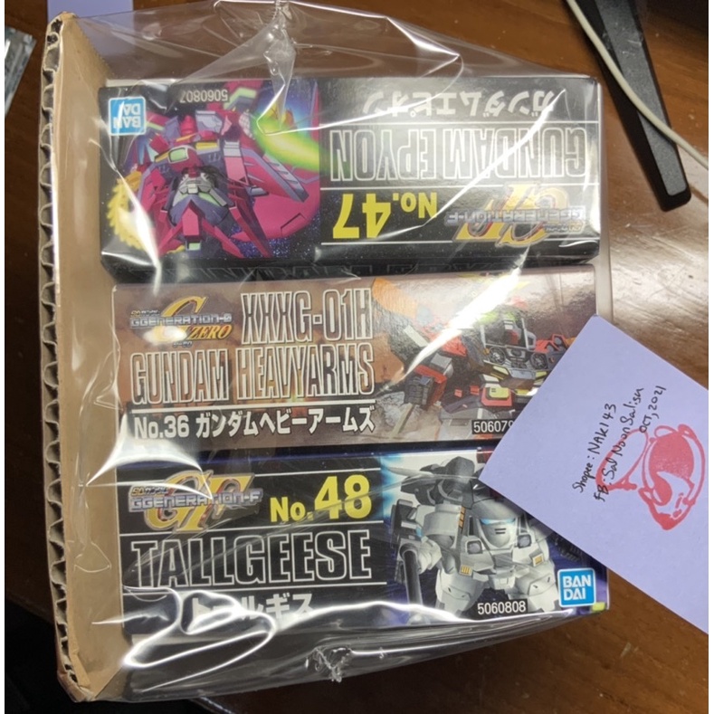 (อ่านก่อนสั่ง) SD Gundam Wing Series - no 36, 47, 48 HeavyArms, Epyon, Talkgeese ของใหม่