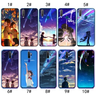 เคสโทรศัพท์มือถือ แบบใส ลายการ์ตูนอนิเมะ Your name สําหรับ Vivo Y11 Y12 Y15 Y17 Y19 MZD150