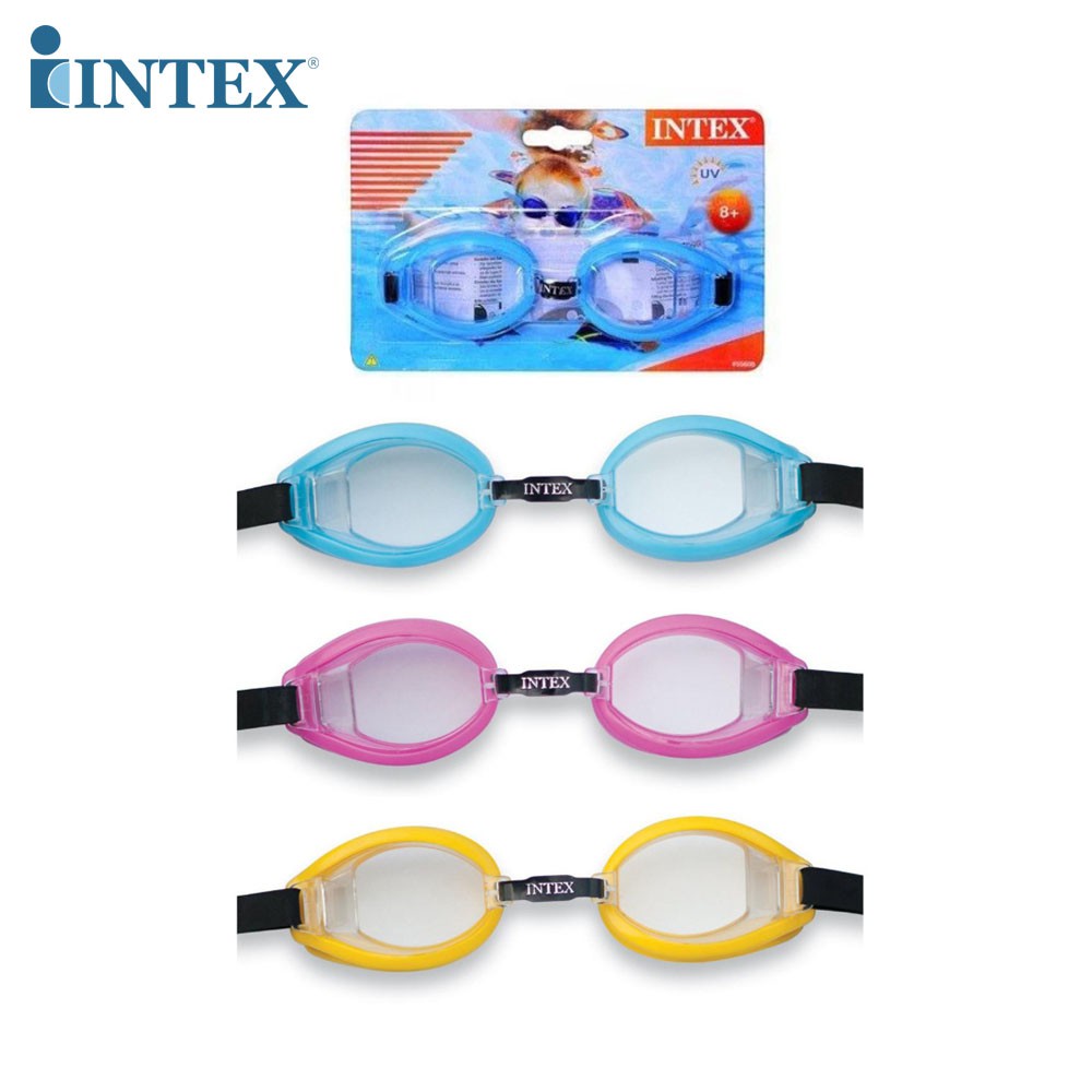 sale INTEX แว่นตาดำน้ำ SPLASH GOGGLES หน้ากากดำน้ำ คละสี รุ่น 55608