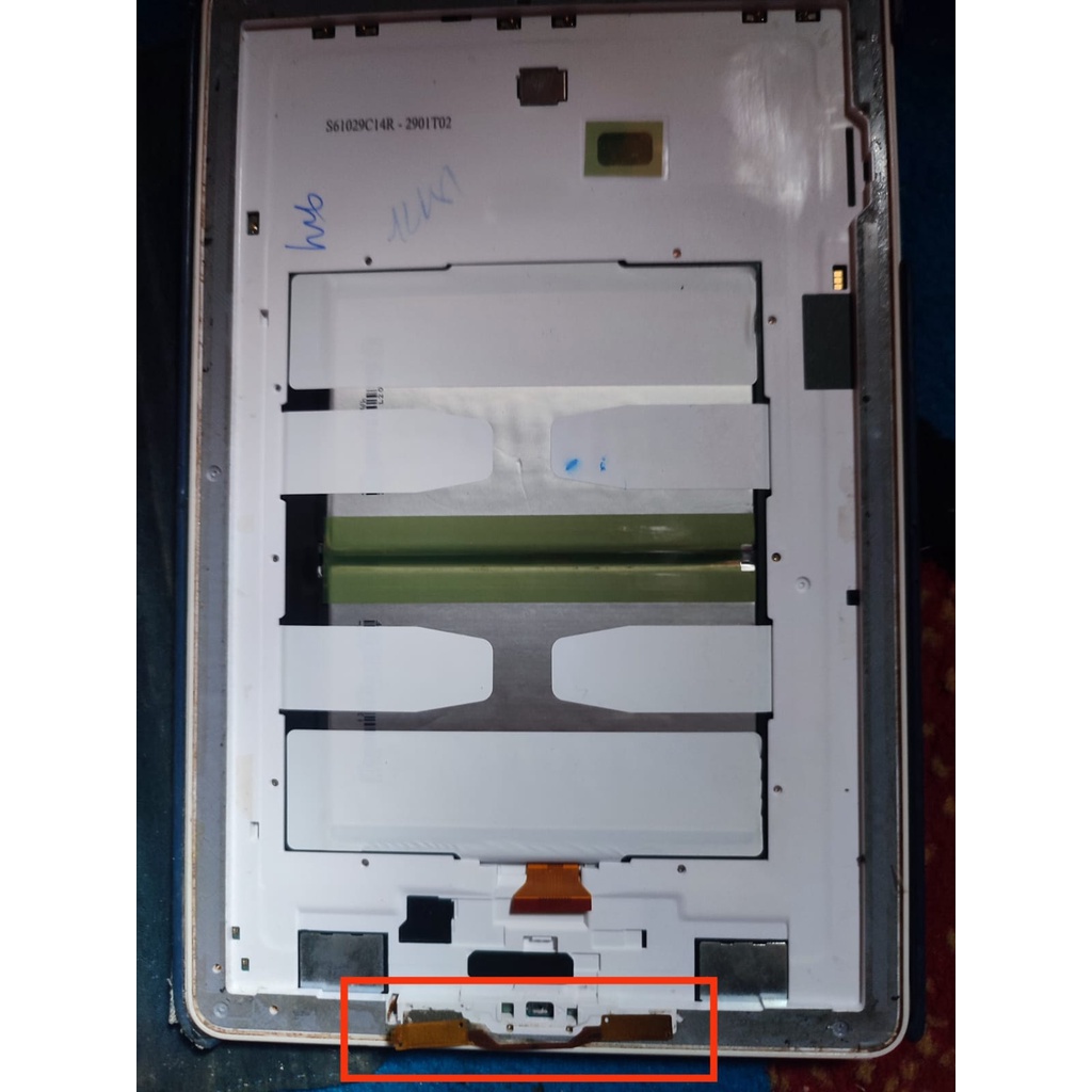 ยืดหยุ่น UI UP Samsung Galaxy Tab P585Y 1 ชิ้นปุ่มนําทางด้านหลัง Recent ยืดหยุ่น