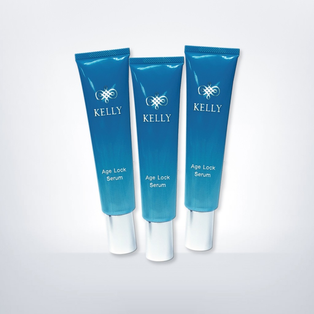 [3 หลอด สุดคุ้ม]Kelly Age Lock เคลลี่ เอจล็อค ลดริ้วรอย