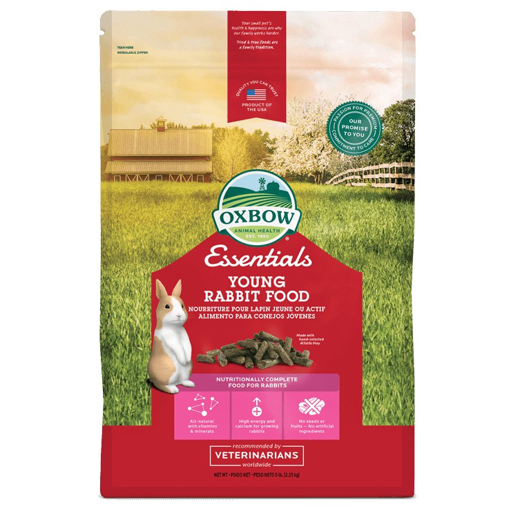 Oxbow (Essentials) - Young Rabbit Food อาหารลูกกระต่าย