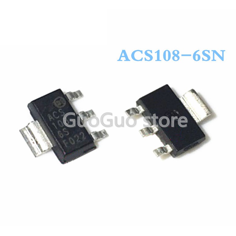 ACS1086SN ACS108-6SN 10pcs SOT-223 ACS 1086 SN ACS1086 ACS108 ACS108-6S SOT223 0.8A/600V เครื่องซักผ