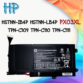 Battery Notebook PX03XL HSTNN-LB4P HP Envy Sleekbook 14 Touchsmart M6 M6-K M6-k025dx M6-k022dx แท้