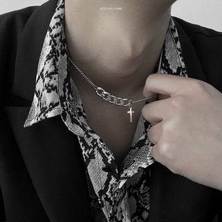 Cross Minimal Necklace สร้อยกางเขนมินิมอล