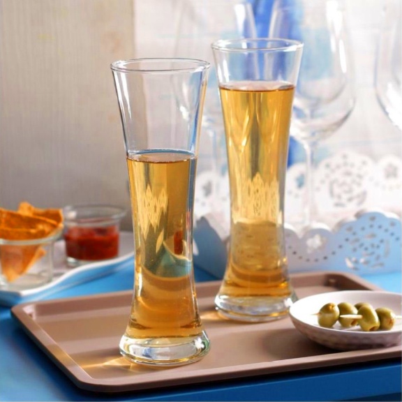 แก้วเบียร์ แก้วคาเฟ่ ทรงสูง สำหรับเสิร์ฟน้ำผลไม้ เมนูปั่น สมูทตี้ ค็อกเทล ซอฟท์ดริ้ง เครื่องดื่มเย็น - Royal - รูปที่ 2