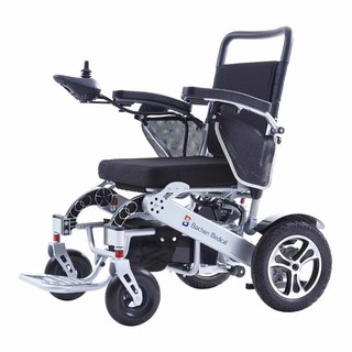 (พร้อมส่ง)รถเข็นไฟฟ้า วีลแชร์ไฟฟ้า Wheelchair  รถเข็นผู้ป่วย รถเข็นผู้สูงอายุไฟฟ้า เก้าอี้เข็นไฟฟ้า( รุ่น DS012-W5)