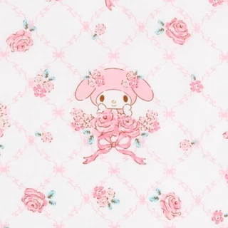 ⚡️ของแท้พร้อมส่ง⚡️ผ้าเช็ดหน้า mx sanrio ผ้าฝ้าย 100% ขนาด 27 Cm. ลาย mm / My Melody / MyMelody / kt HelloKitty / bo bonb