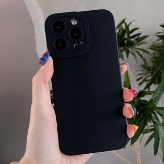 [พร้อมส่ง🇹🇭] เคสไอโฟน TPUสีดำ⚫️ (50) เคสiPhone iPhone11 iPhoneXR iPhone12 iPhone13 iPhone7Plus/8Plus iPhoneXsMax iPhoneX