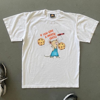 (พร้อมส่ง) Mega Yacht - if you give a mouse tee