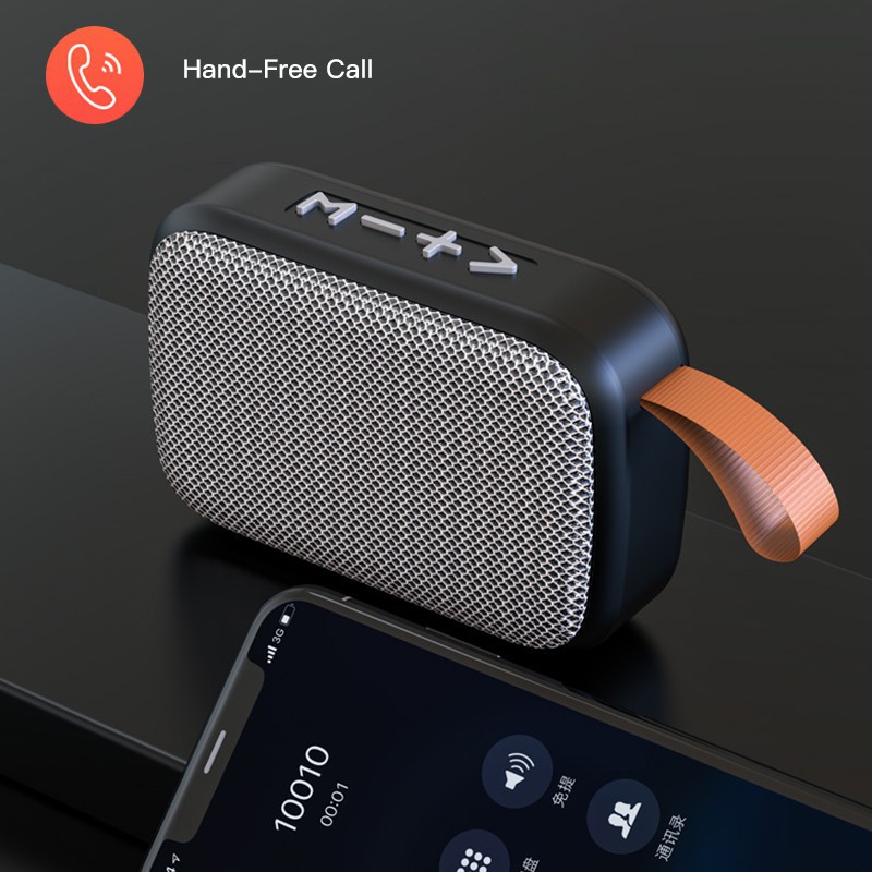 รุ่นลำโพงบลูทู ธ : G2High Quality ลำโพงบลูทูธ Mini Wireless Bluetooth LED Speaker