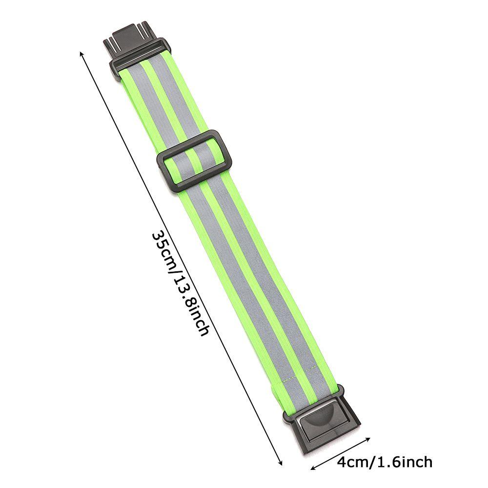 Strap Bike Safety Alert Sport Tape Warning Armband Cycling Reflective Strips