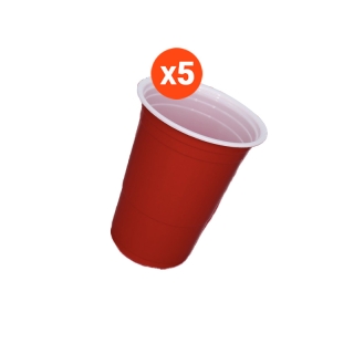 TPP Red Cup Party 16oz. (แพ็คละ 5 ใบ, 10 ใบ, 25 ใบ, 50 ใบ) แก้วปาร์ตี้ แก้วเรดคัพ