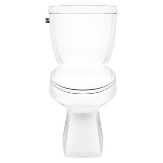 Sanitary ware 2-PIECE TOILET HAFELE 495.61.455 4.8L WHITE sanitary ware toilet สุขภัณฑ์นั่งราบ สุขภัณฑ์ 2 ชิ้น HAFELE 49