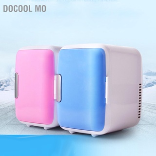 Docool Mo ตู้เย็นรถยนต์ ขนาดเล็ก 4 ลิตร แบบพกพา 2 ชั้น 48W สําหรับตั้งแคมป์กลางแจ้ง