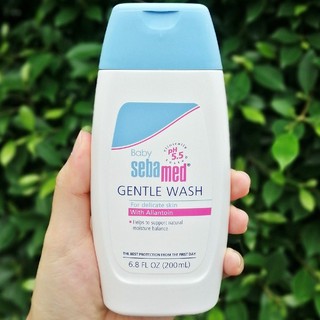 ซีบาเมด ผลิตภัณฑ์อาบน้ำสำหรับเด็ก Baby Gentle Wash 200mL (Sebamed®) สูตรอ่อนโยนมากเป็นพิเศษ