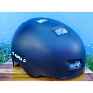 หมวกจักรยาน SUPER D รุ่น HELMET สีดำ