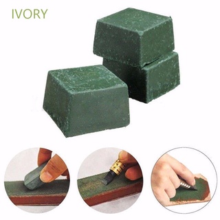 Ivory อุปกรณ์เครื่องมือโลหะสําหรับใช้ในการลับมีดเหลาหนัง 2 ชิ้น