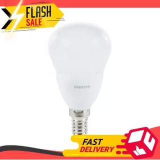 PHILIPS หลอดไฟ LED E14 รุ่น LED 6.5W E14/P50 CDL กำลัง 6.5 วัตต์ Cool Daylight ประหยัดค่าไฟฟ้าได้เยี่ยม ใช้งานได้ยาวนาน