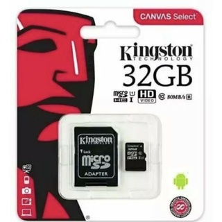 Kingston Canvas Select 32GB Micro SD Card + SD Adapter