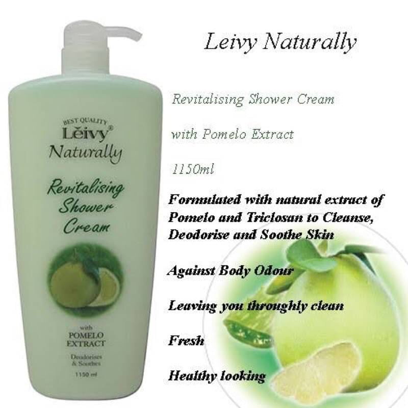 Leivy Naturally Double Moisturizing Shower Cream Shopee Thailand