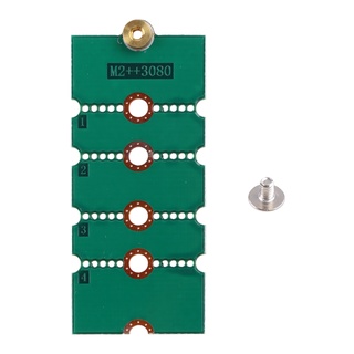 Rr อะแดปเตอร์การ์ดแปลงขยาย M 2 NGFF SSD 2242 เป็น 2280 2230 เป็น 2280