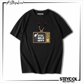 เสื้อยืดผู้ Steycol | เสื้อยืด สีดํา Stc14 S-5XL