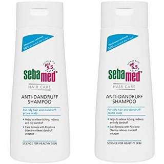 SEBAMED ANTI-DANDRUFF SHAMPOO 200 ML. 1 แถม 1 แชมพูสระผมสูตรขจัดรังแคสำหรับผู้มีผมมัน