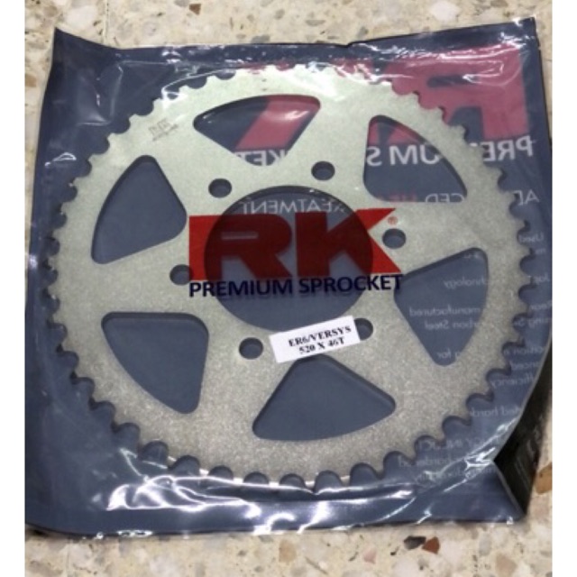 Kawasaki ER6 / Versys / Z750 / Z800 / Vulcan S 650 / CF Moto 700 CLX RK Sprocket 520 X 46T