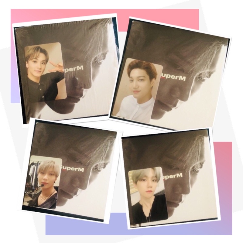 SuperM-Album_TEN cover.(TAEMIN,BAEKHYUN,KAI,MARK)