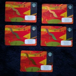 การ์ด 2018 Starbucks Thailand Card