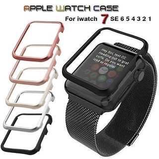 เคสกรอบโลหะ สําหรับ Apple Watch 8 7 SE 6 5 4 3 2 1 iWatch 42 มม. 38 มม. 40 มม. 44 มม. 41 มม. 45 มม.