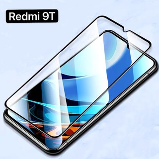 F ฟิล์มกระจกเต็มจอ Xiaomi Redmi 9T ฟิล์มกระจกนิรภัยเต็มจอฟิล์ม ฟิล์มกระจกกันกระแทก Xiaomi Redmi 9T พร้อมส่งทันที