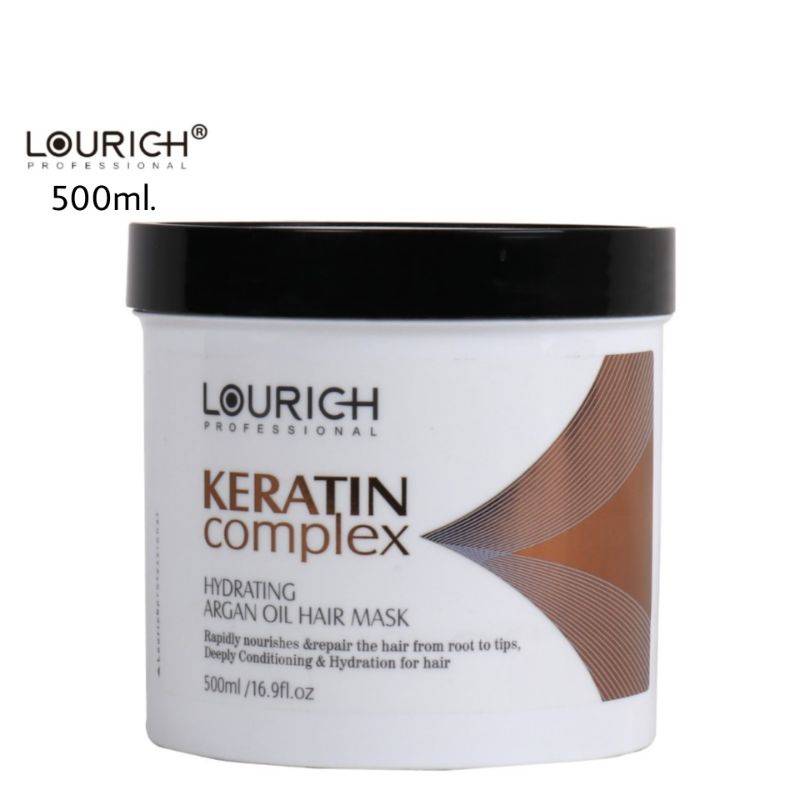 LOURICH Keratin Complex ทรีทเมนท์ เร่งผมยาว ครีมมาส์ก ผม ทรีทเมนท์ บำรุงผม ช่วยให้ผมยาวเร็วขึ้น