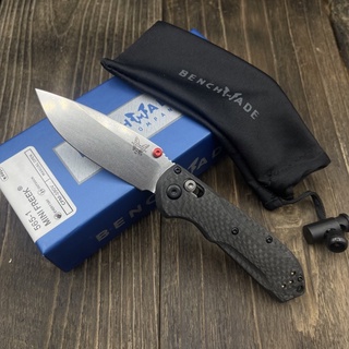 ( 🚚 มีสินค้าพร้อมส่ง 🚚 ) มีดพับ BENCHMADE ใบมีด S90V ด้ามจับคาร์บอนไฟเบอร์แท้