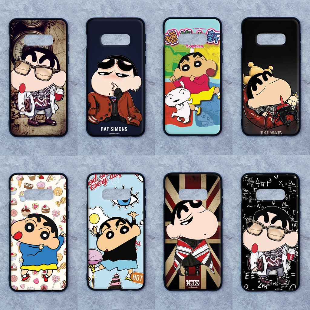 เคส Samsung S10E ลายชินจัง ขอบนิ่มหลังแข็ง เคสมือถือ เคสโทรศัพท์ Case เคส TPU ขอบนิ่มหลังแข็ง ไม่ขูดตัวเครื่อง ไม่กัดขอบ