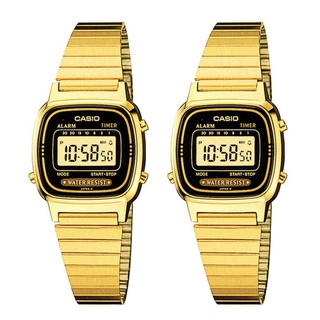 นาฬิกา รุ่น Casio นาฬิกาข้อมือ รุ่น LA-670WGA-1D แถม LA-670WGA-1D